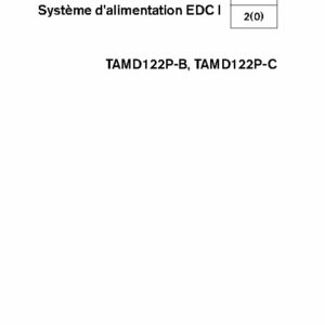 7741911 M.ATELIER D122 Système Alimentation EDC I